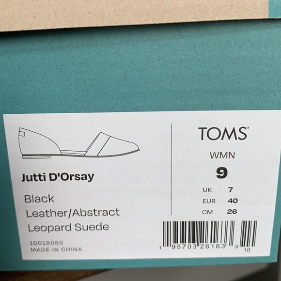 Women’s TOMS Jutti D’Orsay Flats - Picture 3 of 4